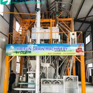 50-Ton Complete Wheat Flour Mill Plant