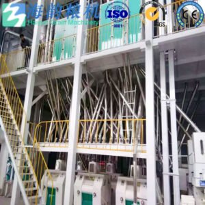 80-ton wheat flour mill line
