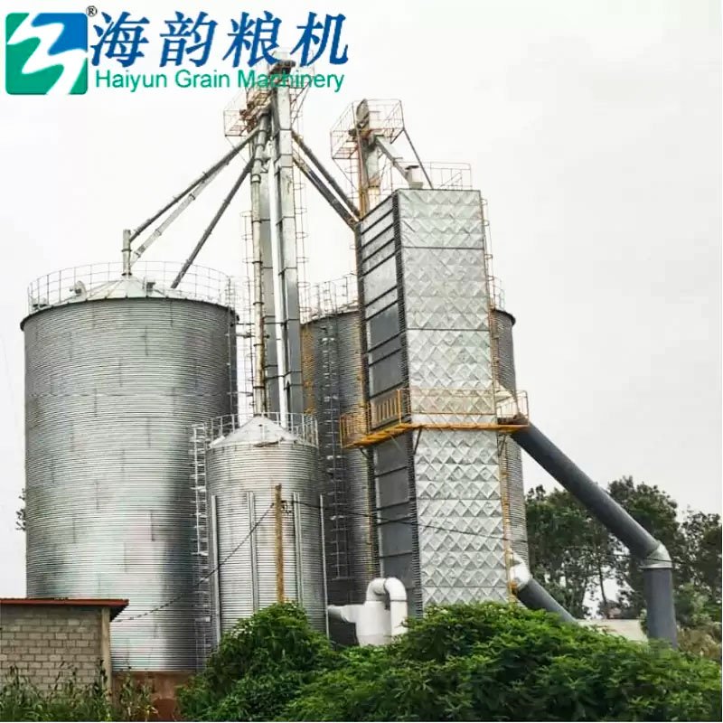 300T/D Corn Dryer Tower + 1200T Storage Silo - Image 2