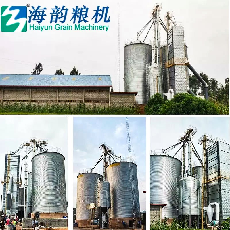 300T/D Corn Dryer Tower + 1200T Storage Silo - Image 4