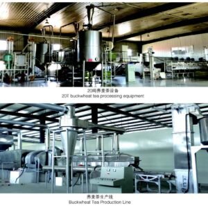 20tons of buckwheat tea machine line